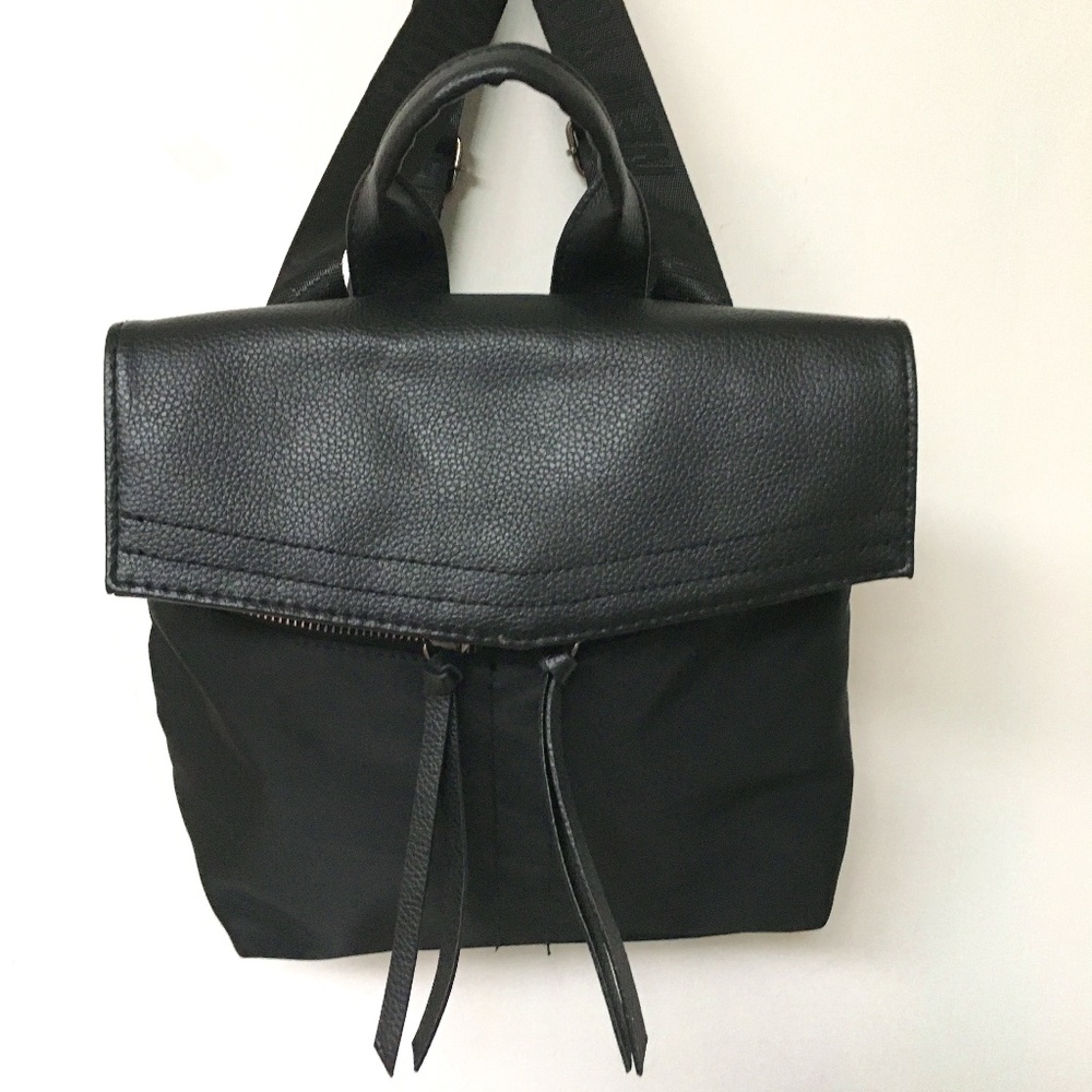 Botkier New York Trigger Backpack Handbag Black Medium Size